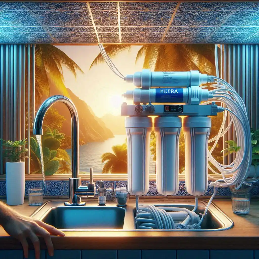 نصب و سرویس کامل دستگاه تصفیه آب خانگی در کیش