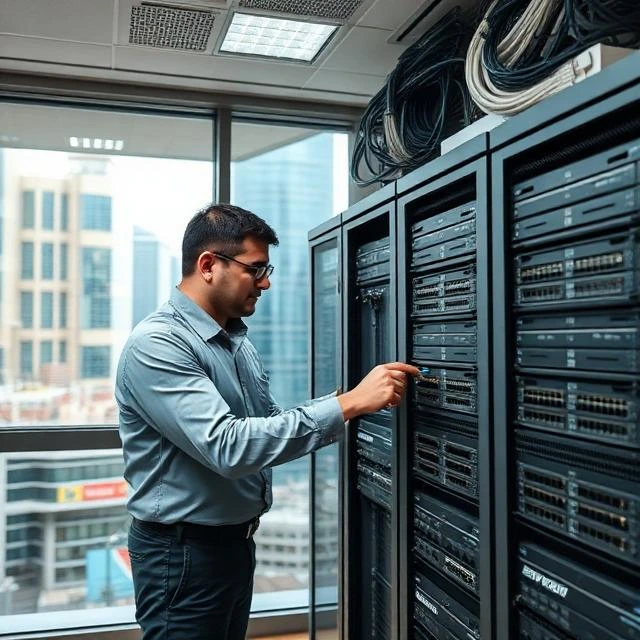 نصب و نگهداری تجهیزات شبکه در تهران تهرانپارس