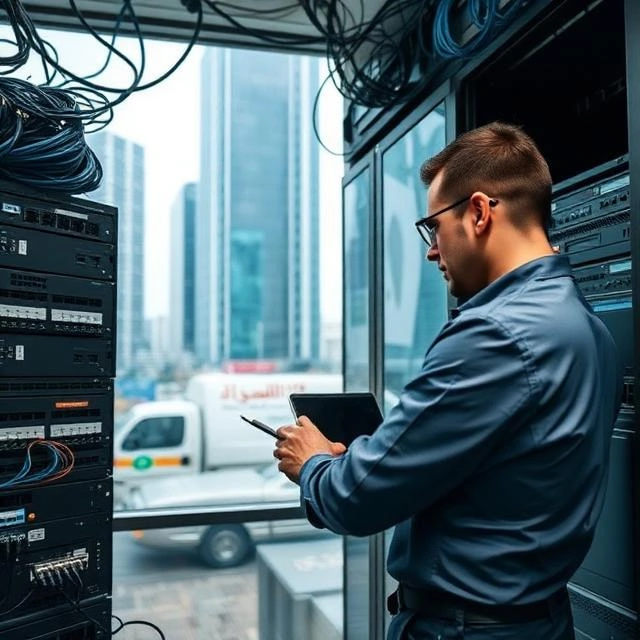 نصب و نگهداری تجهیزات شبکه در تهران میرداماد