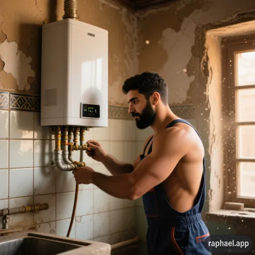 نصب پکیج در خانه های قدیمی در تهران جوادیه