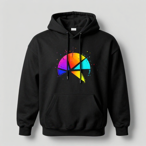 چاپ دلخواه روی هودی مشکی در تهران