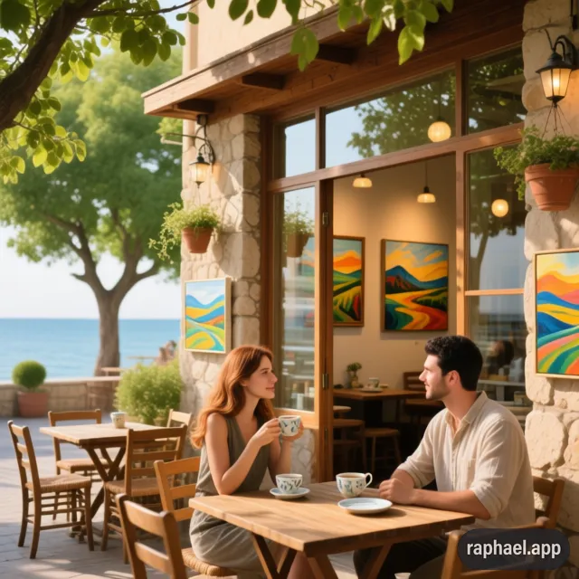 کافه گالری نقاشی در رامسر 1 کافه گالری نقاشی در رامسر