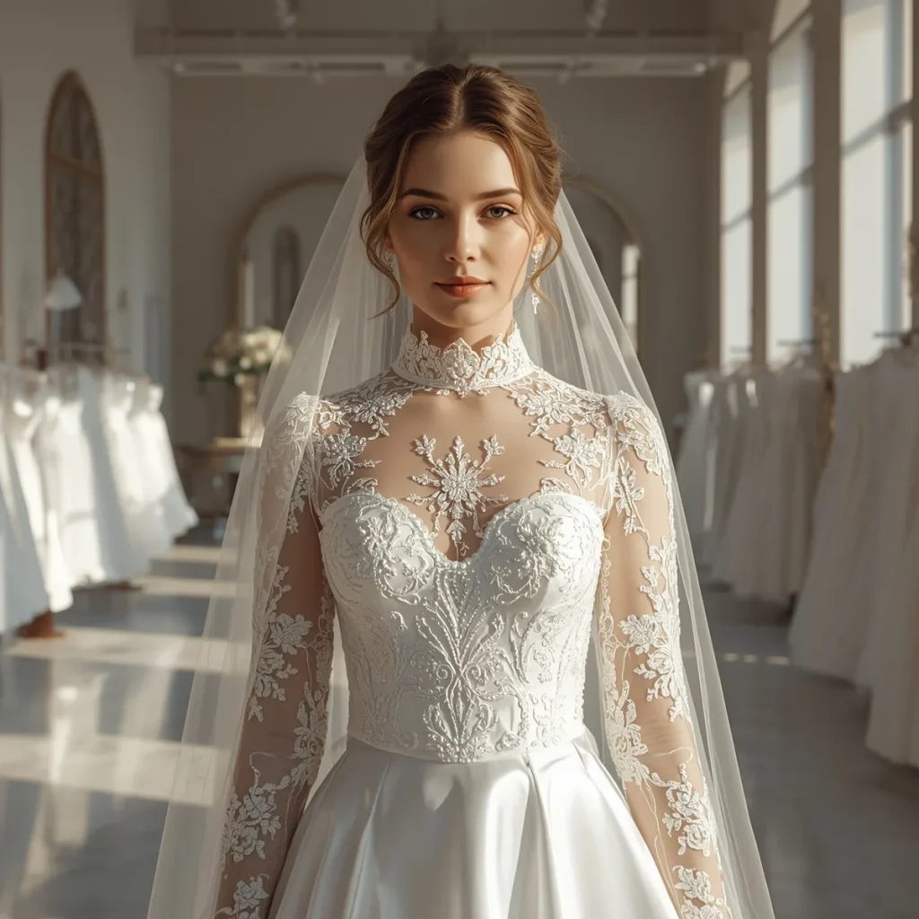 کرایه و اجاره لباس عروس پوشیده در تهران تجریش