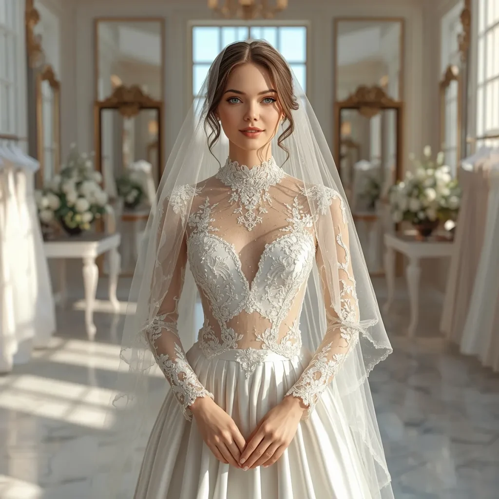 کرایه و اجاره لباس عروس پوشیده در تهران کامرانیه