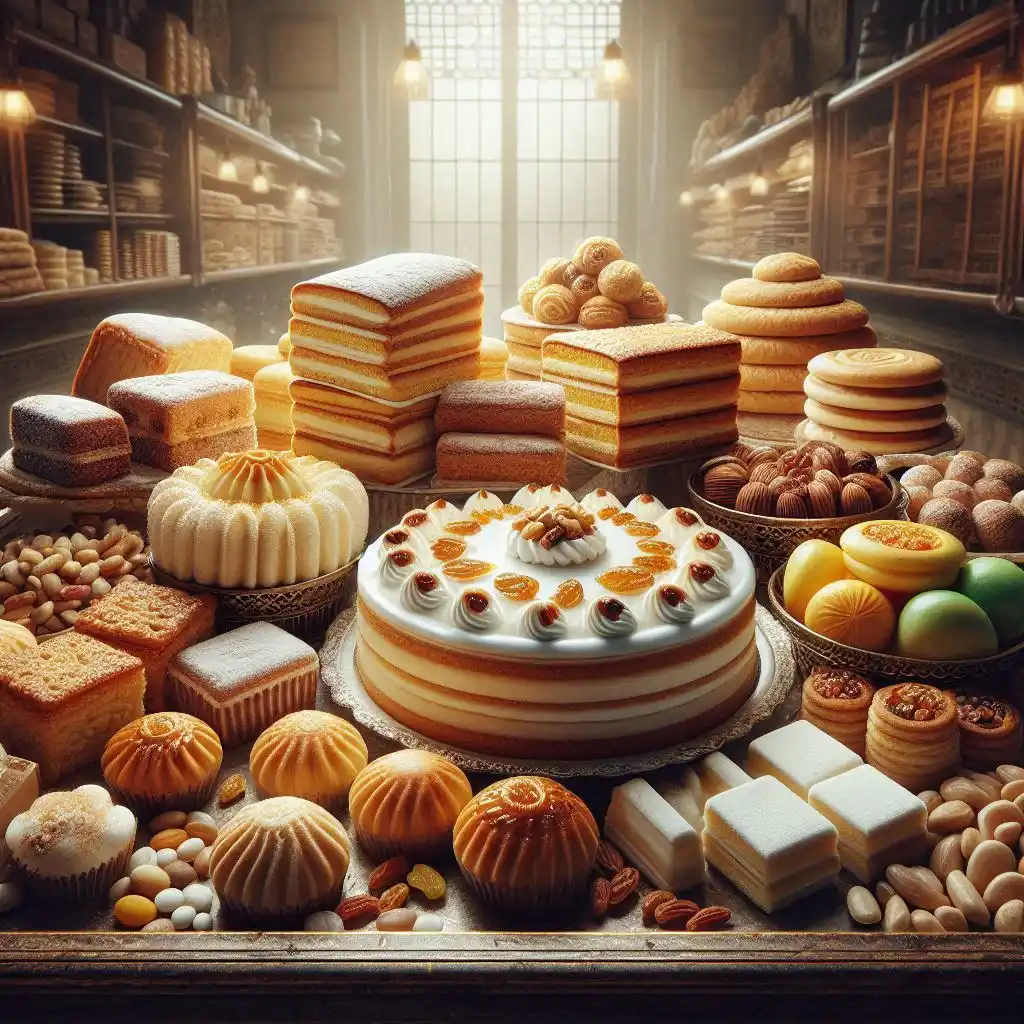 کیک و شیرینی های محبوب در قنادی سنتی 1 کیک و شیرینی های محبوب در قنادی سنتی 1