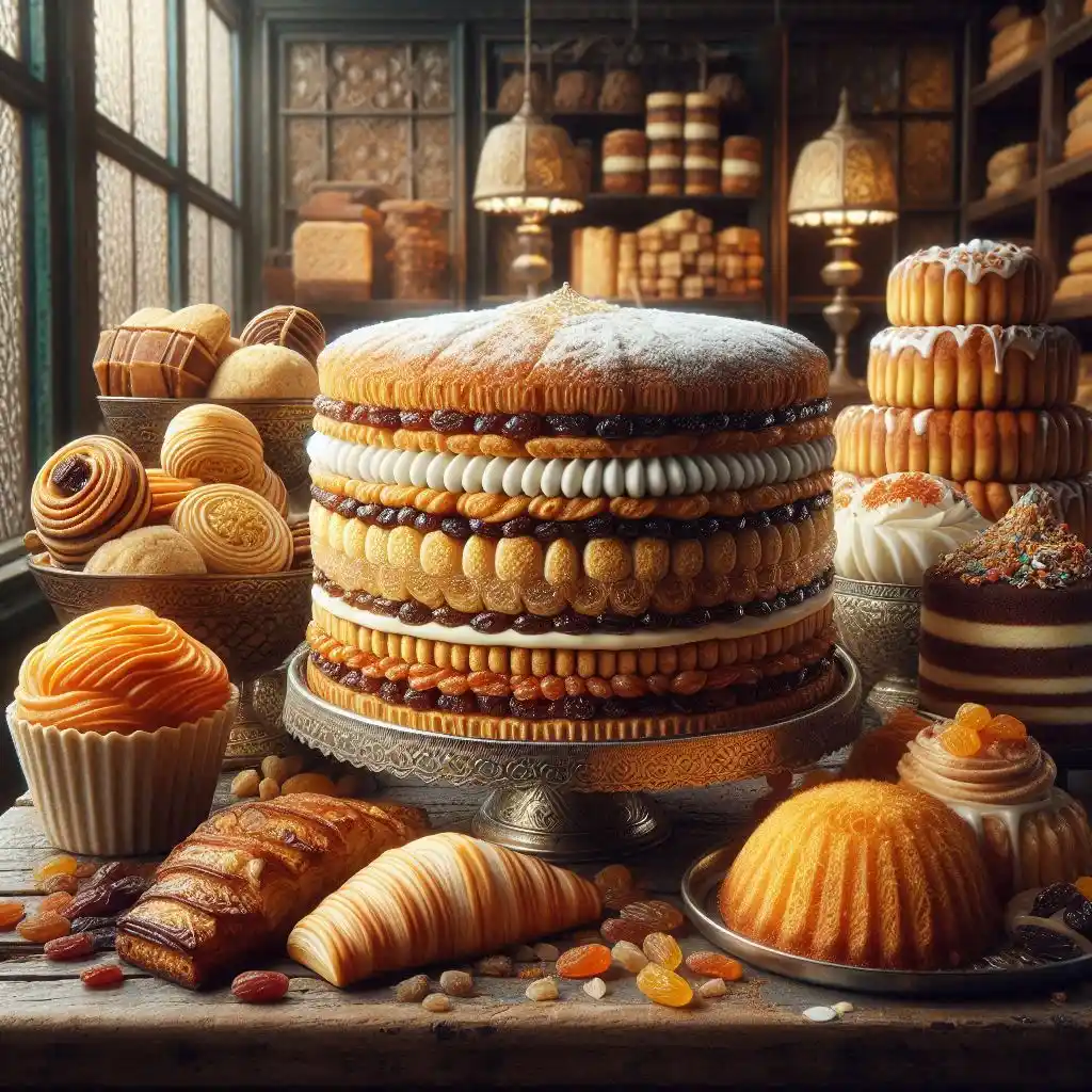 کیک و شیرینی های محبوب در قنادی سنتی