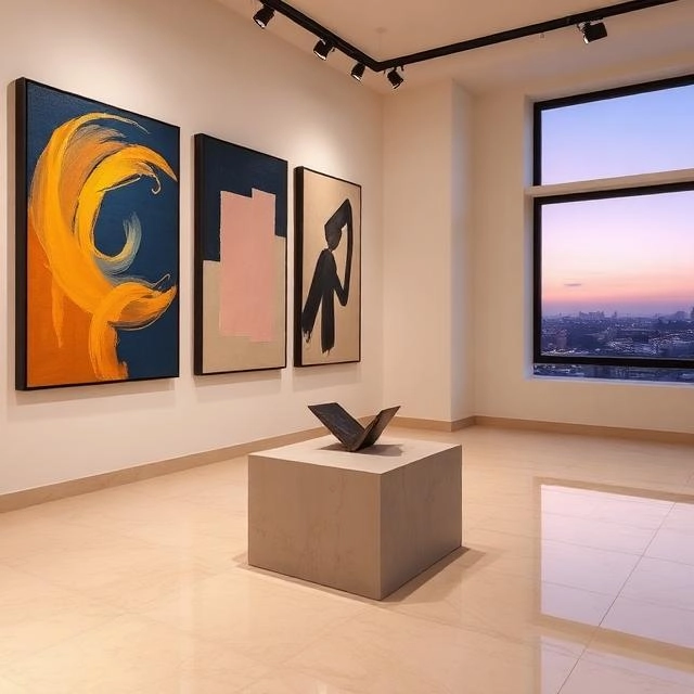 گالری نقاشی مدرن در تهران فرمانیه