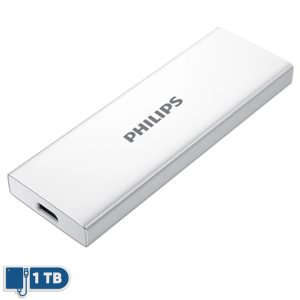 بهترین قیمت اس اس دی اکسترنال فیلیپس مدل FM61PS100S ظرفیت 1 ترابایت رابط USB 3.2 Gen2 ارسال سراسر ایران