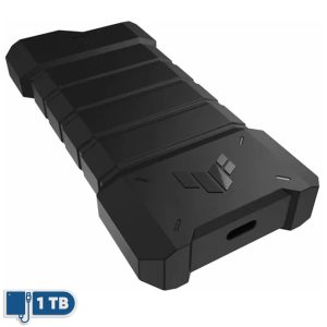 بهترین قیمت اس اس دی اکسترنال ایسوس مدل TUF Gaming AS1000 PLUS ظرفیت 1 ترابایت رابط USB 3.2 Gen2 ارسال سراسر ایران
