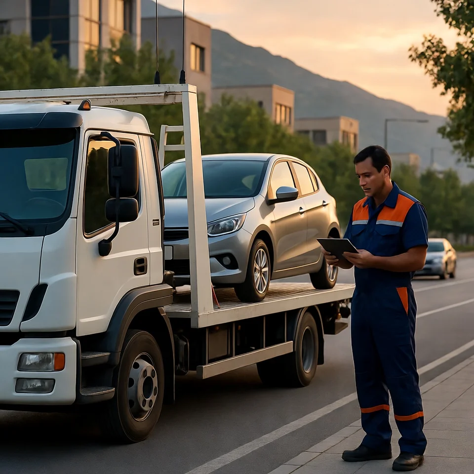 امداد خودرو سایپا در غرب تهران