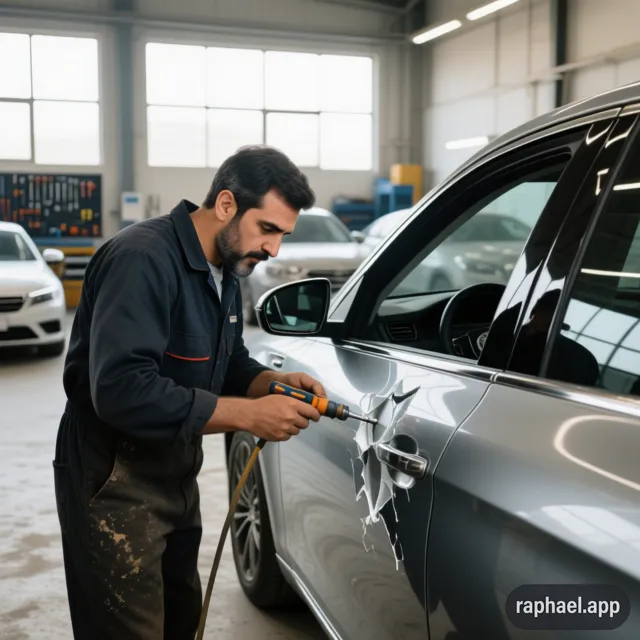 برترین صافکاری pdr پی دی ار در ساری