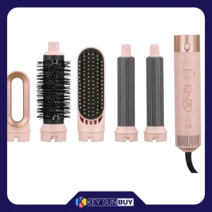 بهترین سشوار حرفه‌ای 1200 وات انزو پروفیشینال مدل EN-4142B 5in1 ارسال سراسر ایران