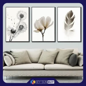 بهترین قیمت تابلو آتریسا طرح مدرن مدل AT00386 مجموعه 3 عددی ارسال سراسر ایران