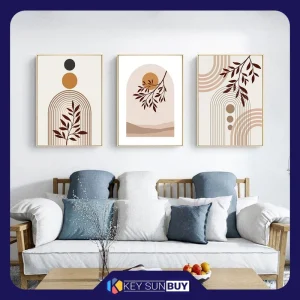 بهترین قیمت تابلو آتریسا طرح مینیمال مدرن مدل AT00735 مجموعه 3 عددی ارسال سراسر ایران