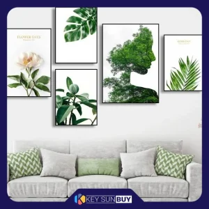 بهترین قیمت تابلو آتریسا مدل مدرن AT0150 مجموعه 5 عددی ارسال سراسر ایران