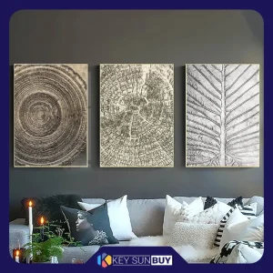 بهترین قیمت تابلو آتریسا مدل مدرن کد AT0087 مجموعه 3 عددی ارسال سراسر ایران