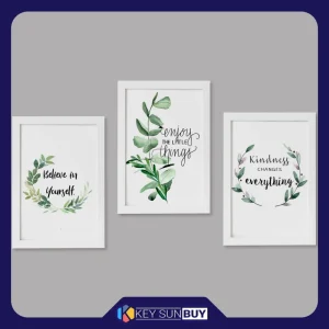 بهترین قیمت تابلو خندالو مدل دکوراتیو انگیزشی کد M39 مجموعه 3 عددی ارسال سراسر ایران