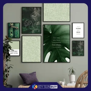 بهترین قیمت تابلو دکوراتیو مدل TC97 مجموعه 8 عددی ارسال سراسر ایران
