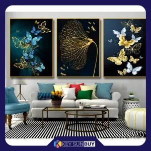 بهترین قیمت تابلو مدل دکوراتیو کد 1155 مجموعه 3 عددی ارسال سراسر ایران