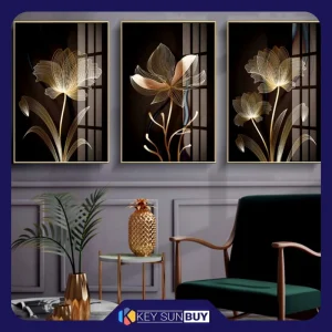 بهترین قیمت تابلو مدل دکوراتیو کد 4011 مجموعه 3 عددی ارسال سراسر ایران