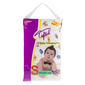 بهترین قیمت زیرانداز یکبار مصرف تعویض کودک تافته کد 525200 بسته 10 عددی به همراه 2 عدد رایگان ارسال سراسر ایران