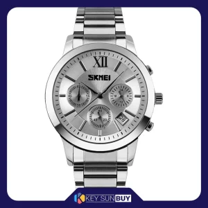 بهترین قیمت ساعت مچی عقربه ای 54 میلی‌متری مردانه اسکمی با موتور کوارتز، مدل 9097 SI ارسال سراسر ایران