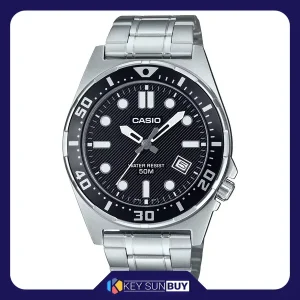 بهترین قیمت ساعت مچی عقربه ای کوارتز مردانه کاسیو مدل MTP-VT01LM-1AUDF ارسال سراسر ایران