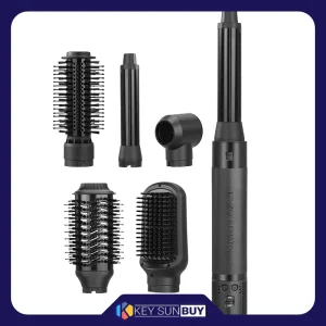 بهترین قیمت سشوار برس‌دار حرفه ای 1400 وات انزو پروفیشینال مدل KERATIN B1 ارسال سراسر ایران