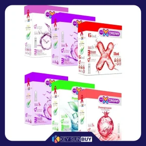 بهترین قیمت پک 6 بسته ای کاندوم ایکس دریم مدل جور 1 بسته 3 عددی ارسال سراسر ایران