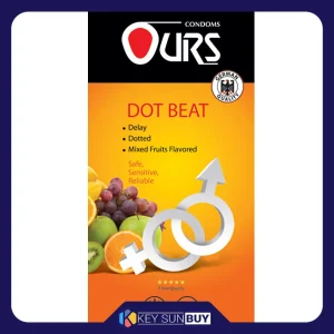 بهترین قیمت کاندوم اورز مدل Dot Beat بسته 12 عددی ارسال سراسر ایران