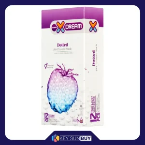 بهترین قیمت کاندوم ایکس دریم مدل Dotted بسته 12 عددی ارسال سراسر ایران