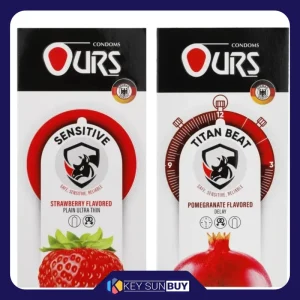 بهترین قیمت کاندوم تاخیری اورز مدل TITAN BEAT بسته 12 عددی به همراه کاندوم ساده اورز مدل SENSETIVE بسته 12 عددی ارسال سراسر ایران