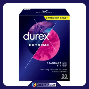 بهترین قیمت کاندوم دورکس مدل EXTREME بسته 30 عددی ارسال سراسر ایران