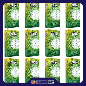 بهترین قیمت کاندوم سیکس مدل DottedDelay12 مجموعه 12 عددی ارسال سراسر ایران