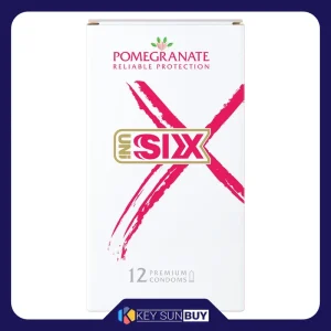 بهترین قیمت کاندوم سیکس مدل Pomegranate-N بسته 12 عددی ارسال سراسر ایران