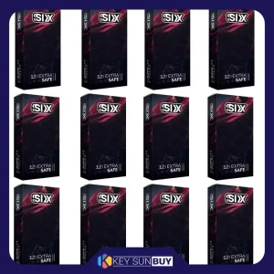 بهترین قیمت کاندوم سیکس مدل SAFETY12 مجموعه 12 عددی ارسال سراسر ایران