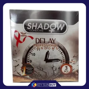 بهترین قیمت کاندوم شادو مدل DELAY بسته 3 عددی ارسال سراسر ایران