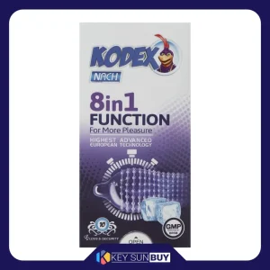 بهترین قیمت کاندوم ناچ کدکس مدل Function بسته 10 عددی ارسال سراسر ایران