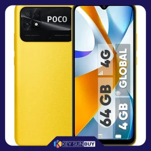 بهترین قیمت گوشی موبایل شیائومی مدل Poco C40 دو سیم کارت ظرفیت 64 گیگابایت و رم 4 گیگابایت- گلوبال ارسال سراسر ایران
