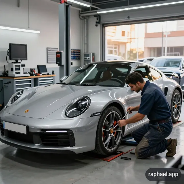 تعمیرگاه تخصصی پورشه در اراک عباس آباد