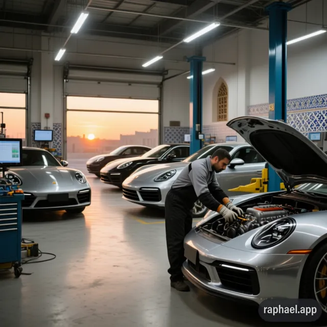 تعمیرگاه تخصصی پورشه در بجنورد