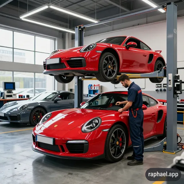 تعمیرگاه تخصصی پورشه در بندرعباس