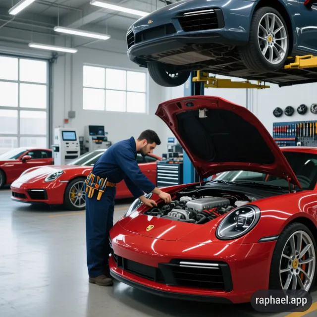 تعمیرگاه تخصصی پورشه در بندرعباس