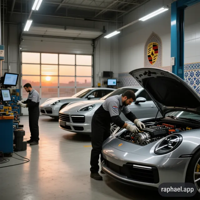 تعمیرگاه تخصصی پورشه در بیرجند