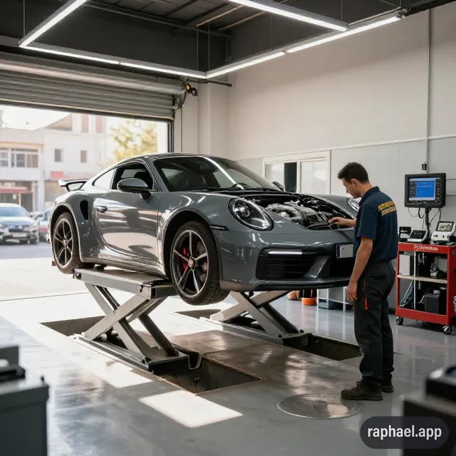 تعمیرگاه تخصصی پورشه در تبریز بازار 1 1