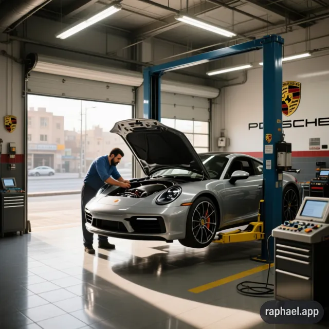 تعمیرگاه تخصصی پورشه در تبریز بیمارستان امام رضا ع