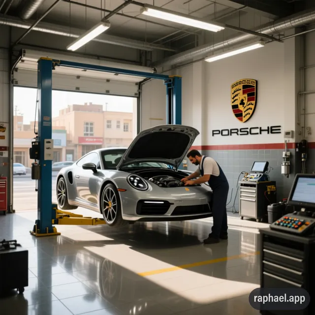 تعمیرگاه تخصصی پورشه در تبریز توانیر