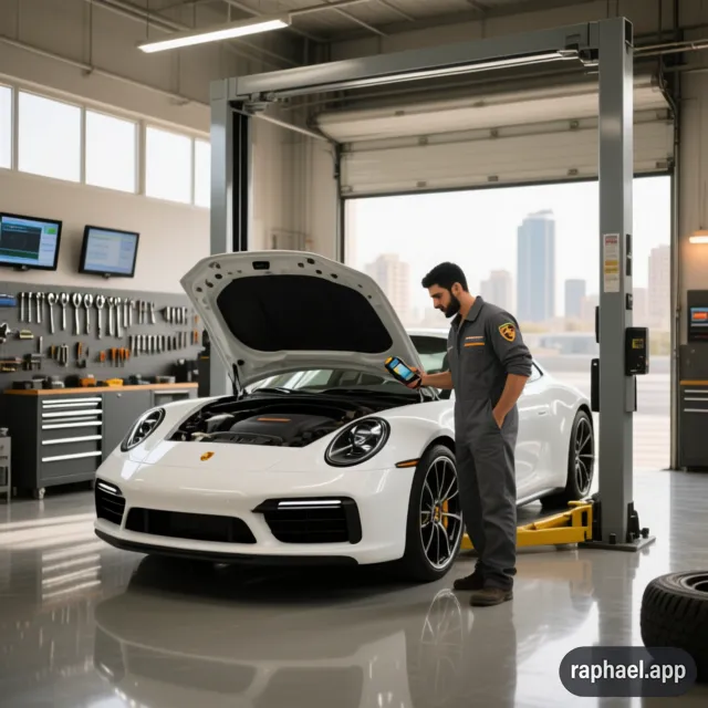 تعمیرگاه تخصصی پورشه در تهران اندرزگو