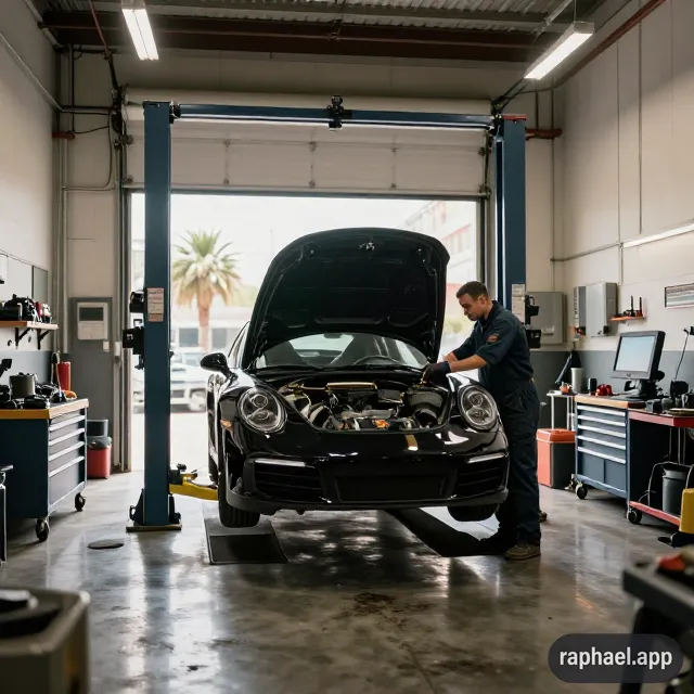 تعمیرگاه تخصصی پورشه در ساری