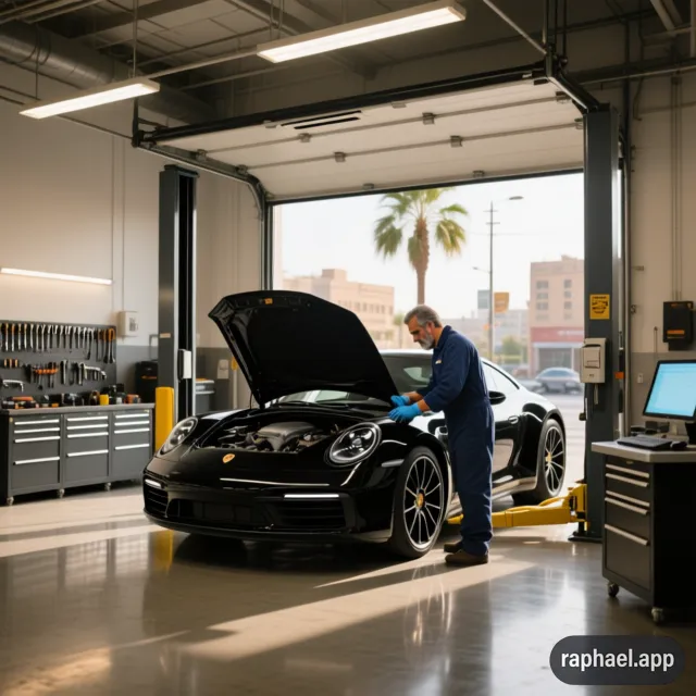 تعمیرگاه تخصصی پورشه در ساری